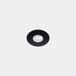 Downlight Play Flat Mini Round Fixed 3.5 LED warm-white 3000K CRI 80 7.2º ON-OFF Black IP54 116lm AG33-P2W8S1OS60