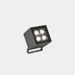 Spotlight IP66 Cube 4 LEDS LED 13.2 LED warm-white 2700K ON-OFF Urban grey 970lm AN12-12V8E7OUZ5