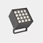 Spotlight IP66 Cube 16 LEDS LED 54 LED warm-white 2700K DALI Urban grey 3707lm AN14-5PV8E7DUZ5