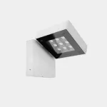 Wall fixture IP66 Modis Optics Single LED 20 LED extra warm-white 2200K DALI-2/PUSH White 1004lm AS11-18P8F1DS14