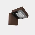 Wall fixture IP66 Modis Optics Single LED 20 LED extra warm-white 2200K DALI-2/PUSH Brown 1062lm AS11-18P8M3DSJ6