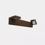 Wall fixture IP66 Modis Optics Double 800mm LED 40.2 LED extra warm-white 2200K ON-OFF Brown 2008lm AS13-37P8F1OUJ6