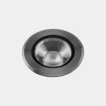 Recessed uplighting IP66-IP67 Max Big Round Trim LED 17.3 LED extra warm-white 2200K Gun Metal PVD 1812lm AT12-18P8F1BBI8