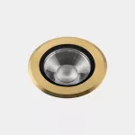 Recessed uplighting IP66-IP67 Max Big Round Trim LED 17.3 LED extra warm-white 2200K Gold PVD 2047lm AT12-18P8M3BBI7