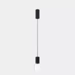 Pendant Iris Pendant Surface Big Glass 12.9 LED warm-white 3000K CRI 90 DALI-2 Black/Black/Black IP20 1272lm AV26-12W9Y1DSL7