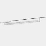 Lineal lighting system TRAZO 13.6 LED warm-white 3000K CRI 90 DALI-2 Textured white IP20 1767lm BE11-13W9GMDSH2