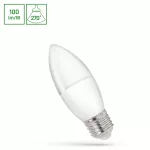 LED ŚWIECOWA E-27 230V 1W CW SPECTRUM