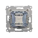 SIMON 54 WMDL-011xx1-041 Łącznik jednobiegunowy z sygnalizacją załączenia LED (moduł) 10AX, 250V~, szybkozłącza; kremowy