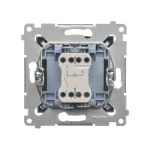 SIMON 54 WMDL-011xx1-048 Łącznik jednobiegunowy z sygnalizacją załączenia LED (moduł) 10AX, 250V~, szybkozłącza; antracyt
