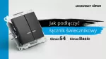 SIMON 54 WMDL-050xxx-041 Łącznik świecznikowy (moduł) 10AX, 250V~, szybkozłącza; kremowy