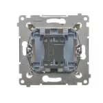 SIMON 54 WMDL-091x2x-041 Przycisk „dzwonek” z podświetleniem LED (moduł) 16AX, 250V~, zaciski śrubowe; kremowy