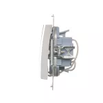 SIMON 54 WMDL-0311xx-011 Łącznik potrójny z podświetleniem LED (moduł) 10AX, 250V~, szybkozłącza; biały