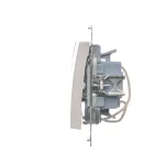SIMON 54 WMDL-0312xx-011 Przycisk potrójny z podświetleniem LED (moduł) 10AX, 250V~, szybkozłącza; biały