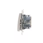 SIMON 54 WMDL-040xxx-011 Przycisk roletowy (moduł) 10AX, 250V~, szybkozłącza; biały