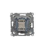 SIMON 54 WMDL-040xxx-044 Przycisk roletowy (moduł) 10AX, 250V~, szybkozłącza; złoty mat