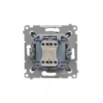 SIMON 54 WMDL-040xxx-046 Przycisk roletowy (moduł) 10AX, 250V~, szybkozłącza; brąz mat