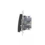 SIMON 54 WMDL-040xxx-046 Przycisk roletowy (moduł) 10AX, 250V~, szybkozłącza; brąz mat
