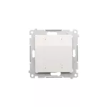 SIMON 54 WMDC-008N5P-011 Łącznik/Przycisk roletowy podwójny elektroniczny (moduł) 230 V; biały
