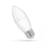 LED ŚWIECOWA E-27 230V 8W WW SPECTRUM