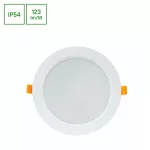 DURE 3 DOWNLIGHT 18W NW 230V 110st IP54 IK06       170x34 BIAŁY okrągła zasilacz zintegrowany