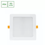 DURE 3 DOWNLIGHT 18W WW 230V 110st IP54 IK06      170x170x34 BIAŁY kwadratowa zasilacz zintegrowany