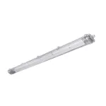 LIMEA LED TUBE SLIM HERMETYK G13 2x120 250V IP65  1310x90x63 mm SZARY