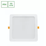 DURE 3 DOWNLIGHT 24W WW 230V 110st IP54 IK06       220x220x34 BIAŁY kwadratowa zasilacz zintegrowany