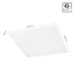 ALGINE PANEL BACKLIGHT 40W CW 230V 120st IP20      600x600x25 BIAŁY