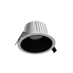 ORBITO DOWNLIGHT 6-20W WW 230V 40st IP44 Ra90 UGR&lt;19 139X85MM BIAŁY/CZAR.MAT okr. regulacja mocy 5 l