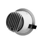 ORBITO DOWNLIGHT 14-27W NW 230V 40st IP44 Ra90 UGR&lt;19 169X95MM BIAŁY/CZAR.MAT okr. regulacja mocy 5