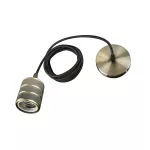 OPRAWKA E-40 do BIG COG + kabel czarny pleciony 3M + podsufitówka SPECTRUM