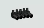 EPC0304 Connection plugs black A.A.G. Stucchi