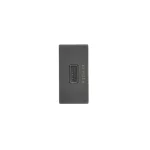 SIMON CONNECT TSC-K126D-14 USB ładowarka K45 (45x22,5) gniazdo typ A 5V/2,1A; szary grafit
