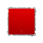 SIMON BASIC WMUL-020xxx-A011 Łącznik dwubiegunowy (moduł) 10AX, 250V~, szybkozłącza; czerwony