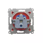 SIMON 54 WMDW-01111x-022 Gniazdo DATA z kluczem uprawniającym (moduł) 16A, 250V~, zaciski śrubowe; czerwone