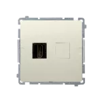 SIMON BASIC WMUH-0xxxx1-9011 Gniazdo HDMI pojedyncze (moduł); beż