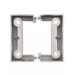 WMYZ-22xCxx-J012 Puszka natynkowa głęboka (40mm) pojedyncza, składana; stal inox