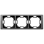 SIMON BASIC NEOS WMYZ-04320N-Y013 Ramka 3-krotna NEOS – uniwersalna poziom i pion; tytanowy