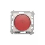 SIMON 54 WMDS-020x2x-011 Sygnalizator świetlny LED – światło czerwone (moduł) 230V~; biały
