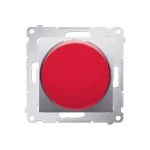 SIMON 54 WMDS-020x2x-043 Sygnalizator świetlny LED – światło czerwone (moduł) 230V~; srebrny mat