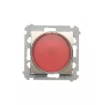 SIMON 54 WMDS-020x2x-044 Sygnalizator świetlny LED – światło czerwone (moduł) 230V~; złoty mat