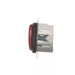 SIMON 54 WMDS-020x2x-049 Sygnalizator świetlny LED – światło czerwone (moduł) 230V~; czarny mat