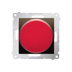 SIMON 54 WMDS-020x2x-046 Sygnalizator świetlny LED – światło czerwone (moduł) 230V~; brąz mat