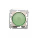 SIMON 54 WMDS-020x3x-041 Sygnalizator świetlny LED – światło zielone (moduł) 230V~; kremowy