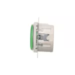 SIMON 54 WMDS-020x3x-043 Sygnalizator świetlny LED – światło zielone (moduł) 230V~; srebrny mat