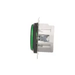 SIMON 54 WMDS-020x3x-049 Sygnalizator świetlny LED – światło zielone (moduł) 230V~; czarny mat