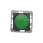 SIMON 54 WMDS-020x3x-049 Sygnalizator świetlny LED – światło zielone (moduł) 230V~; czarny mat