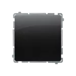 SIMON BASIC WMUL-0600xx-Y011 Łącznik schodowy bez piktogramu (moduł) 10AX, 250V~, szybkozłącza; czarny