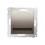SIMON 54 WMDO-Sxxxx1-044 Oprawa oświetleniowa LED, 230 V AC, 1.1 W, białe ciepłe 3100 K; szłoty mat