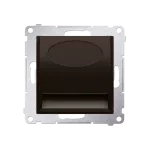 SIMON 54 WMDO-Sxxxx1-046 Oprawa oświetleniowa LED, 230 V AC, 1.1 W, białe ciepłe 3100 K; brąz mat